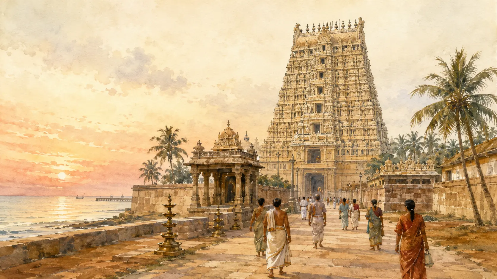 Rameswaram Ramanathaswamy Jyotirlinga: Where Rama Worships Shiva by the Sea