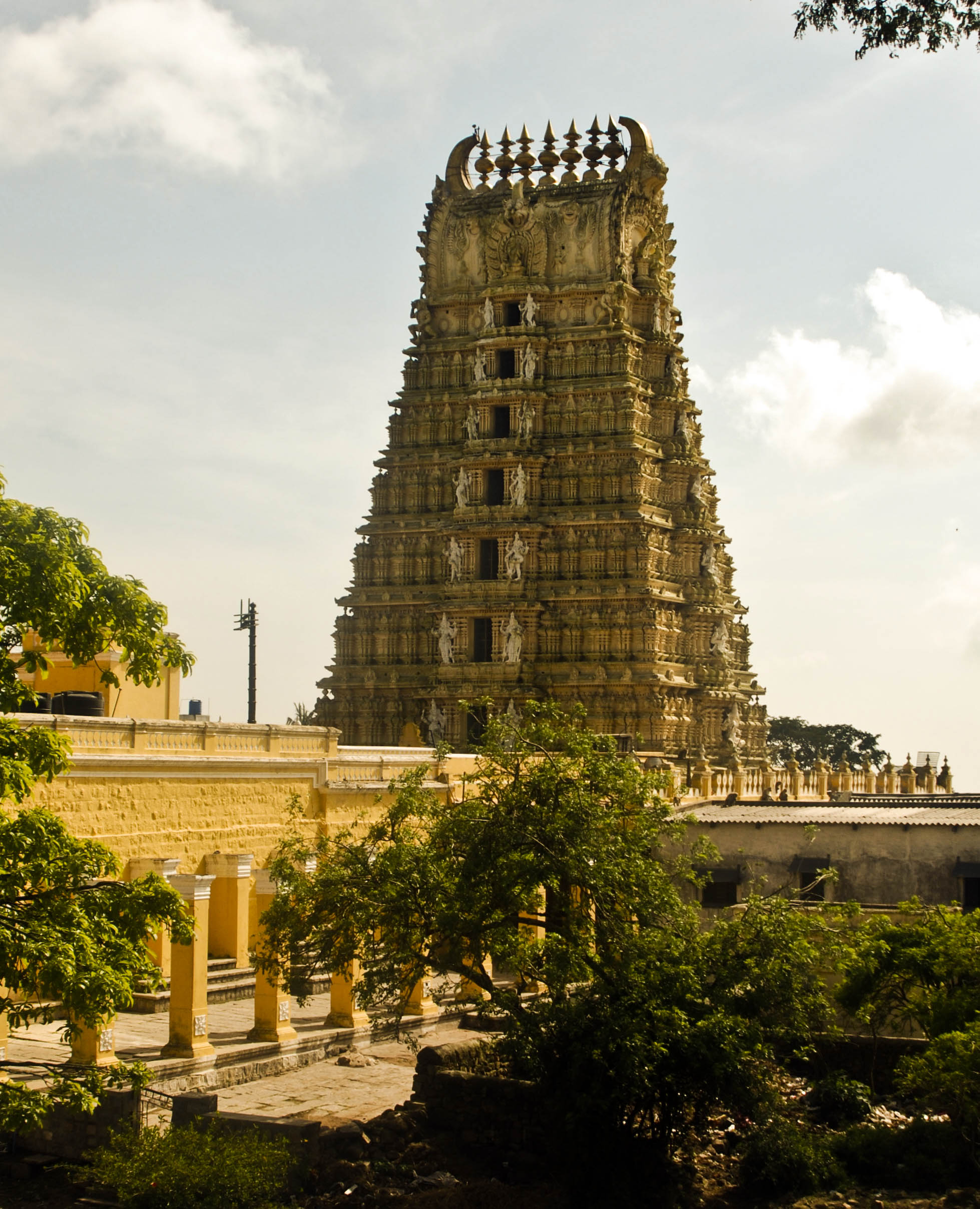 Sri Chamundeshwari Temple on Chamundi Hill, Mysuru