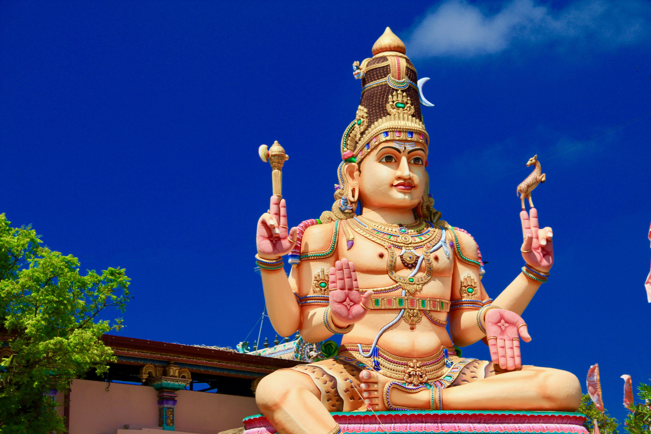 Koneswaram Temple on the coast of Trincomalee, Sri Lanka